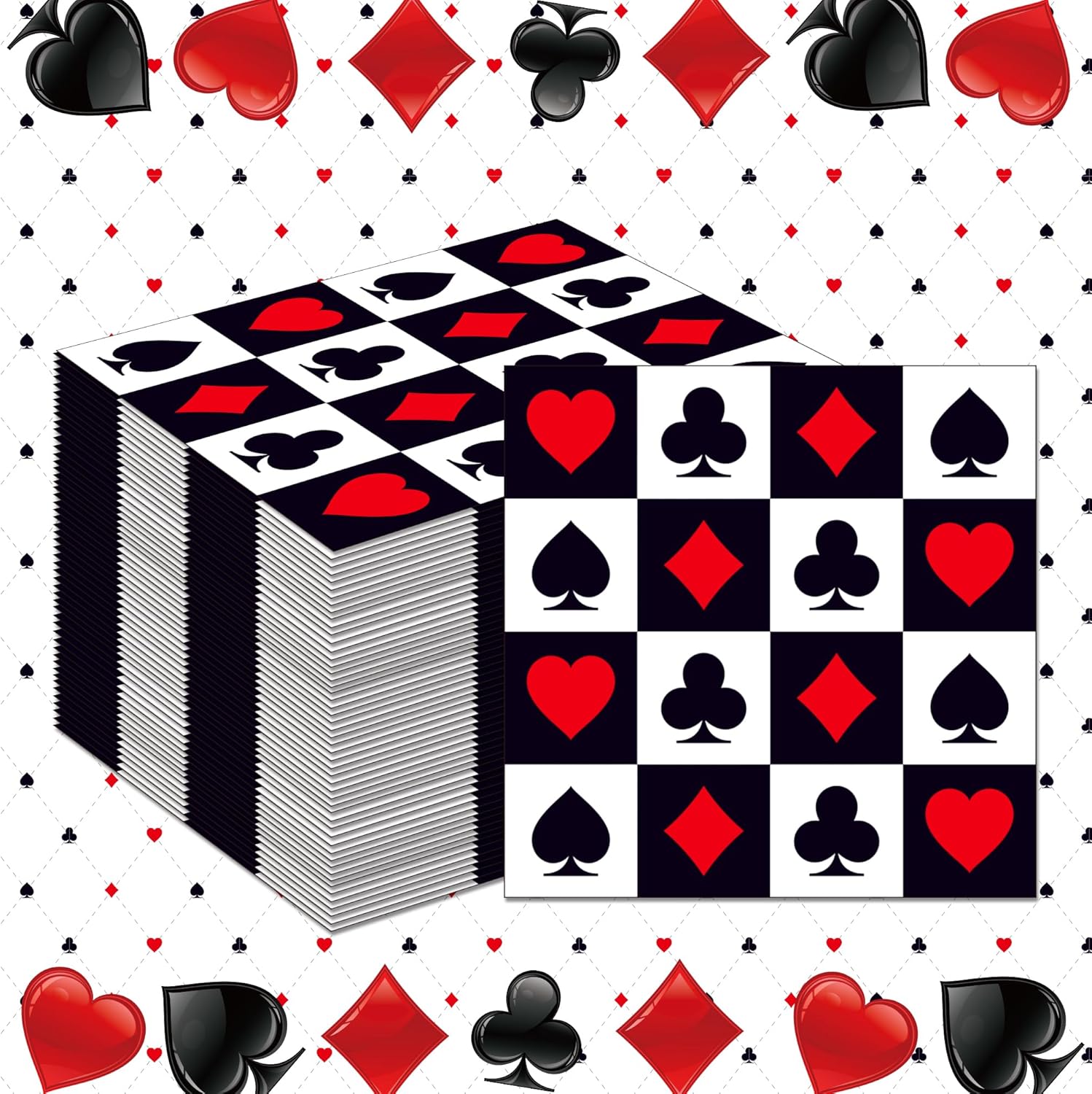 20/40/60/80 adet Casino tema P - Party Games Night incelemesi ve fiyatı